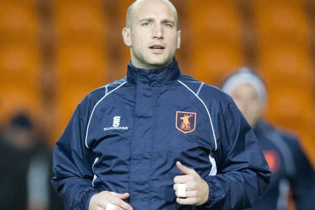 Blackpool vs Mansfield Town - David Mirfin of Mansfield Town - Pic By James Williamson