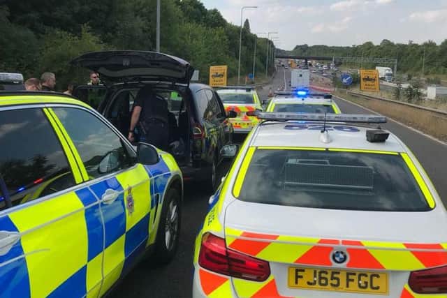 Picture from @DerbyshireRPU on Twitter.