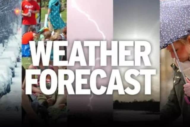 Weather forecast.