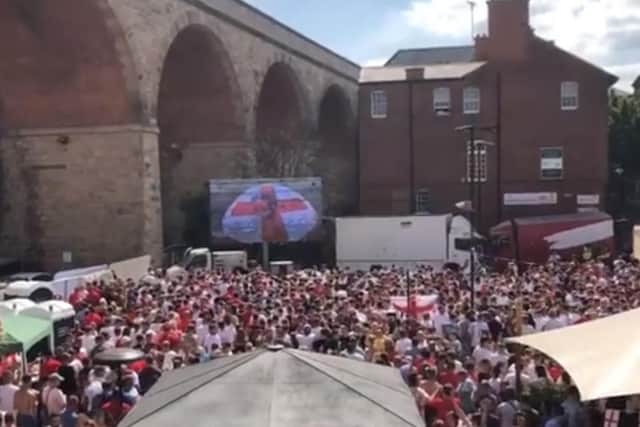 The Swan, on Church Street, gained social media popularity after Englands 2-1 victory over Tunisia, when a video emerged of fans celebrating Harry Kanes last minute winner.