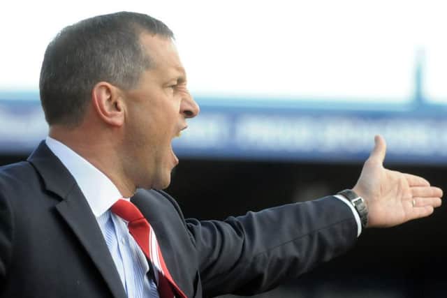 Stags v Lincoln City Former Manager David Holdsworth