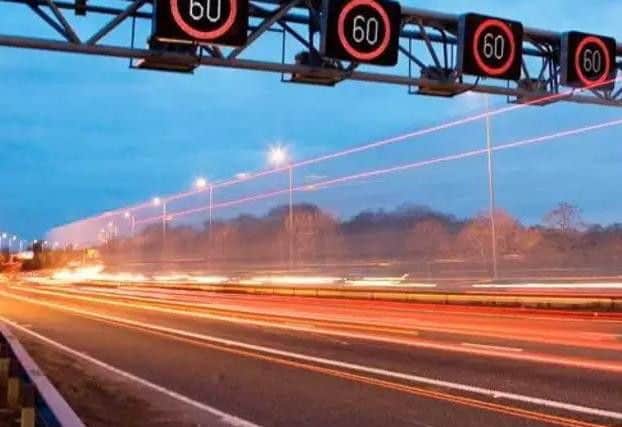 Highways England is testing varying the speed around roadworks on motorways