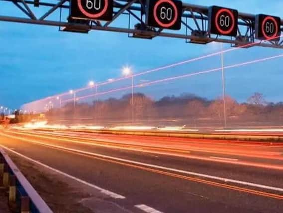 Highways England is testing varying the speed around roadworks on motorways