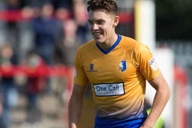 Paul Digby of Mansfield Town - Pic By James Williamson