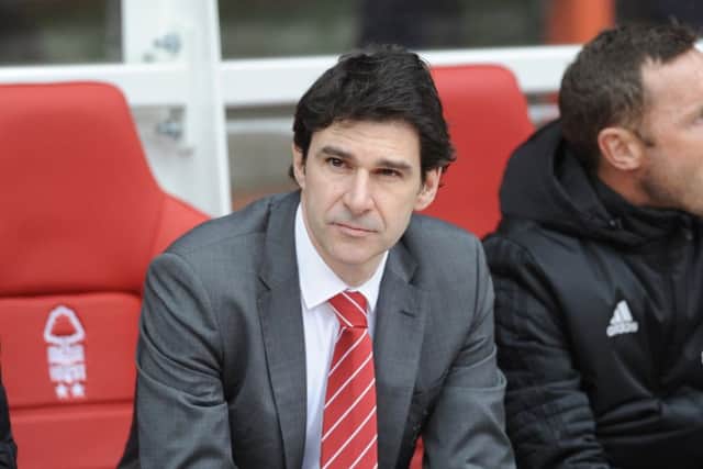 IN PICTURE: Forest manager Aitor KarankaSTORY: SPORT LEAD: Nottingham Forest v Derby County.  Sky Bet Championship match at The City Ground, Nottingham.  Sunday 11th March 2018.