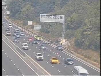 Picture posted on the Highways England Twitter account.