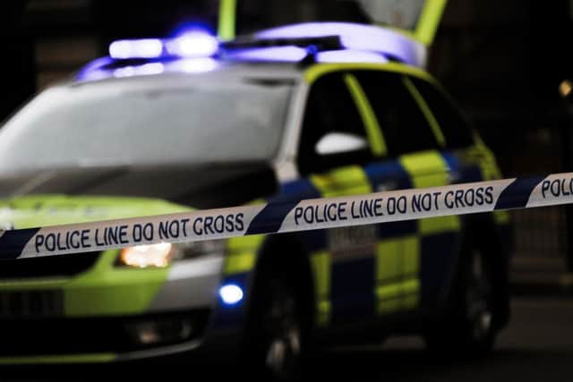 Police were called to the scene