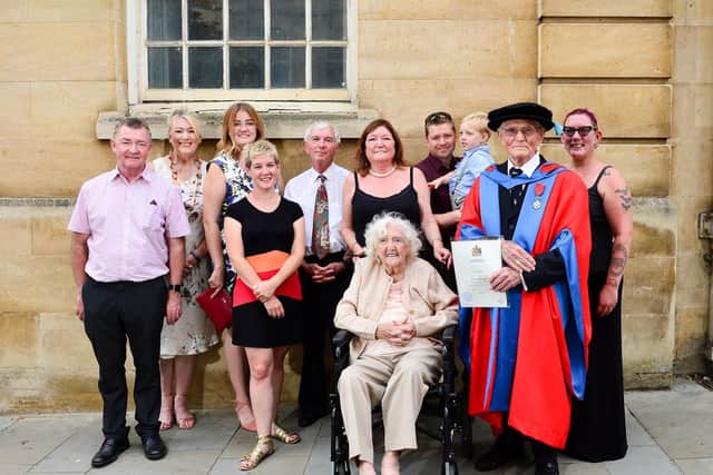 Charles Betty and his family