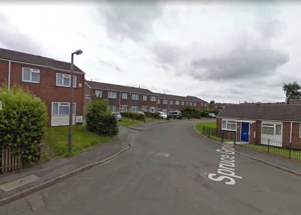 Police were called to Spruce Grove, Kirkby. Picture: Google Earth.