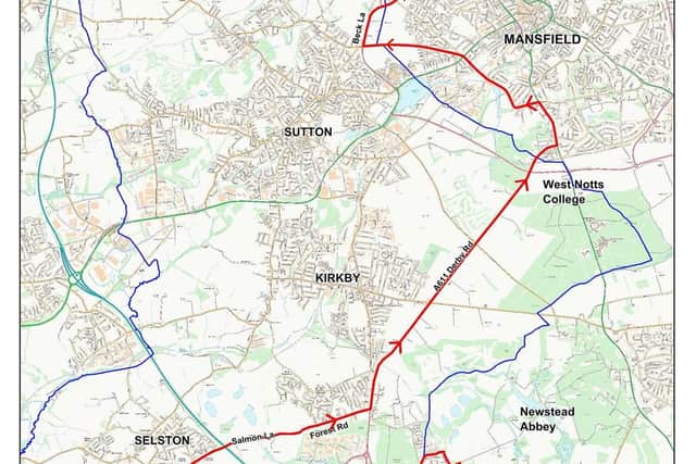 Tour of Britain route