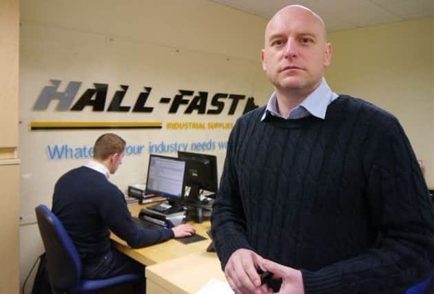 Malcolm Hall, boss of Hall-Fast.