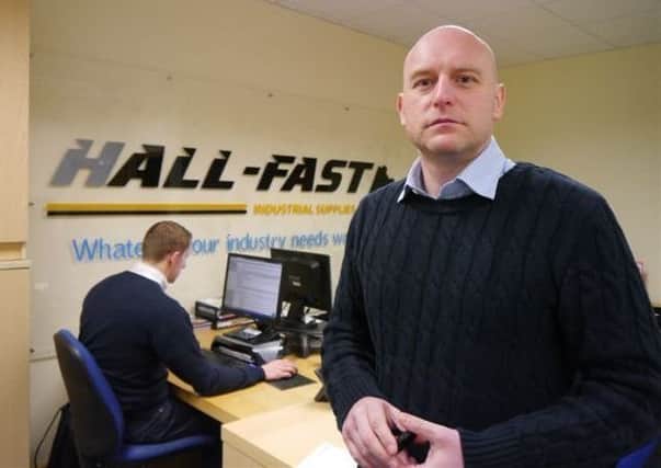 Malcolm Hall, boss of Hall-Fast.