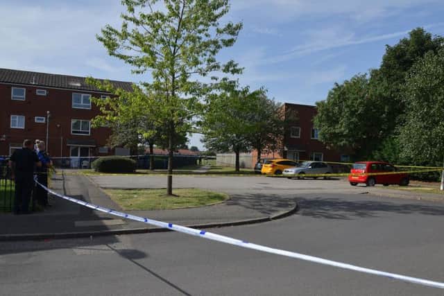 A man was shot in Kirkby.