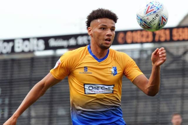 Mansfield Town's Lee Angol