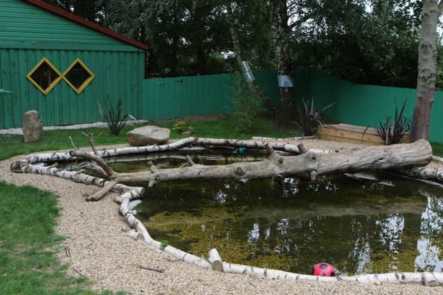 The new Otter enclosure