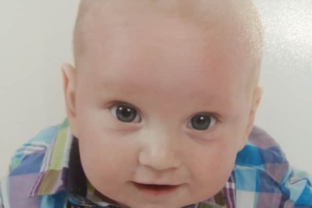 Nine month old Riley Kinsey was born with multiple allergies and can't eat more than 30 types of food.