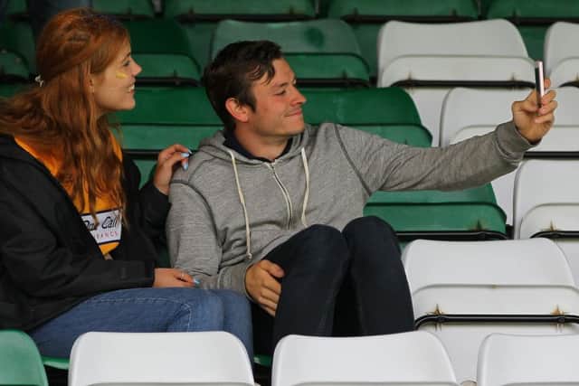 Picture by Gareth Williams/AHPIX.com; Football; Sky Bet League Two; Yeovil Town v Mansfield Town; 11/8/18  KO 15:00; Huish Park; copyright picture; Howard Roe/AHPIX.com; Mansfield fans at Yeovil
