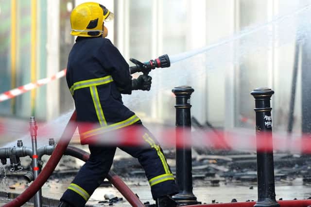 Nottinghamshire firefighters dealt with more than 60 arson cases last year. Photo: PA Wire/PA Images/Martin Rickett