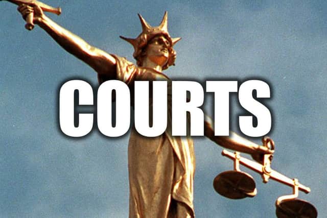 Court hearing.