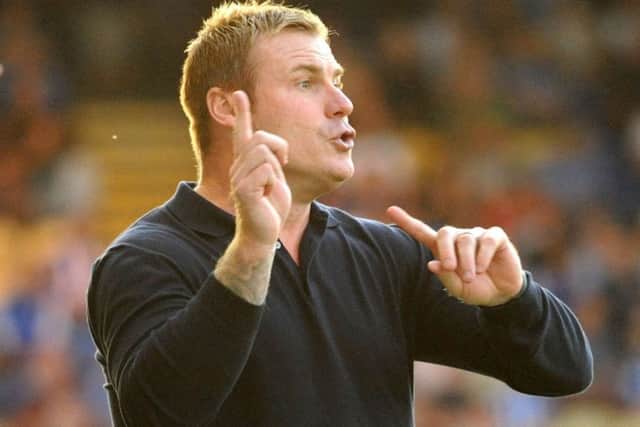 Stags bosss David Flitcroft.