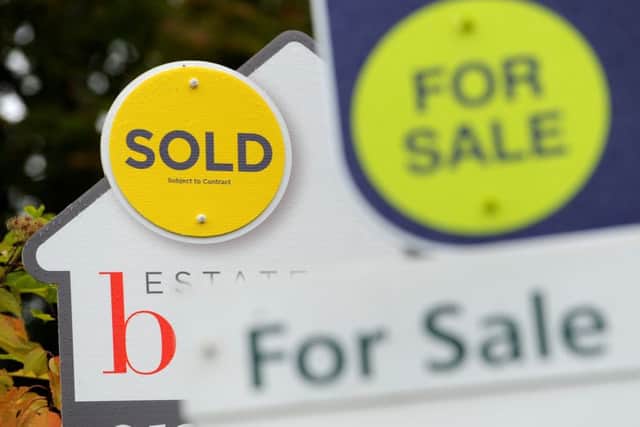 Houses prices have risen again. Photo: Andrew Matthews/PA