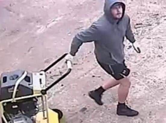 Call police on 101 if you recognise this man.