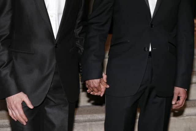 Civil parntership numbers have fallen since the advent of same-sex marriages. Jonathan Brady/PA Wire