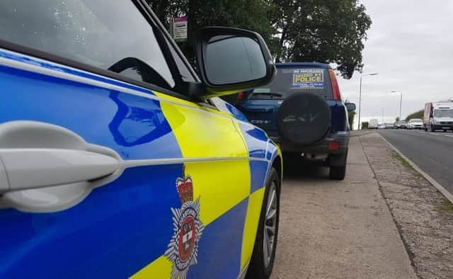 Derbyshire Roads Police seize a Mansfield car as the disqualified driver had no insurance, tax or MOT
