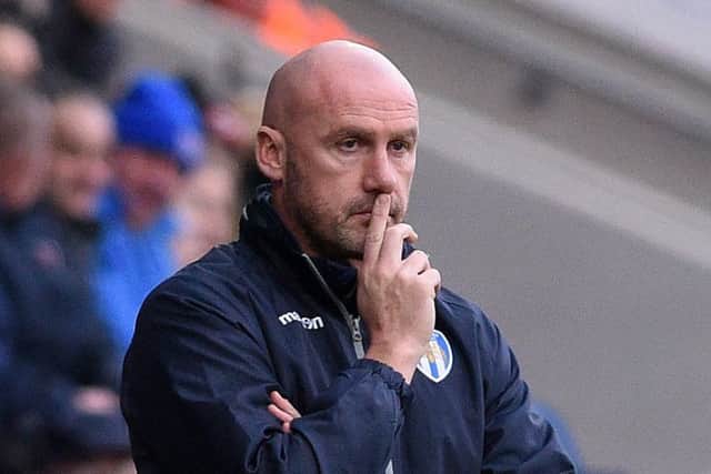 Colchester's manager John McGreal