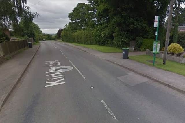 It happened on Kirkby Lane. Photo by Google Images.