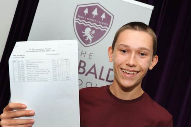 Jack Manifold is proud of his results