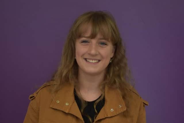 Top pupil Paige Daniels who gained eight grade nines and an A*