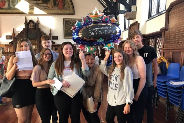 Students celebrate their GCSE results