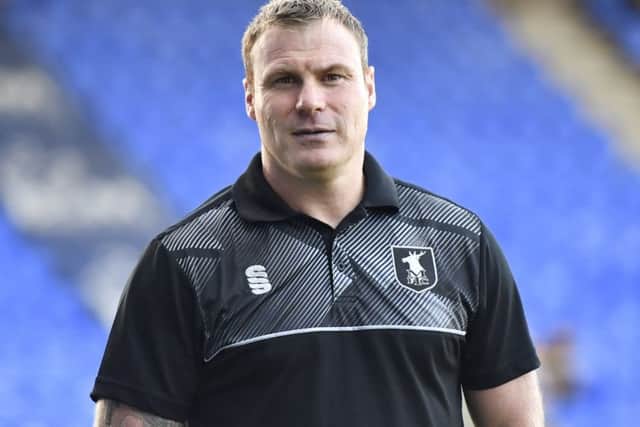 Mansfield Town Manager David Flitcroft