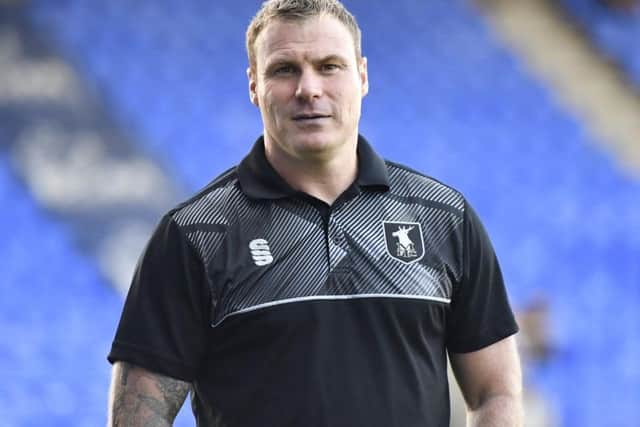 Mansfield Town boss David Flitcroft