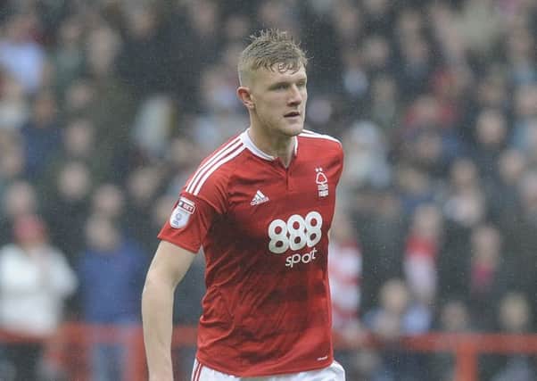 Joe Worrall pictured in action for Nottingham Forest last season