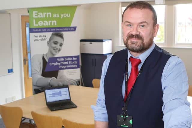 Simon Cook of the new Inspire programme at Hucknall Library