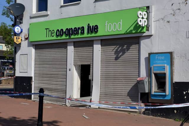 Incident at Co-op food store, Huthwaite