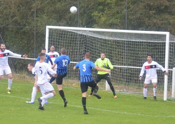 Action from Selstons easy win over West Bridgford. (PHOTO BY: Darren Clay).