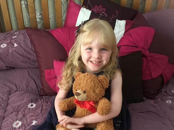 Elsie Novell has spinal muscular atrophy (SMA