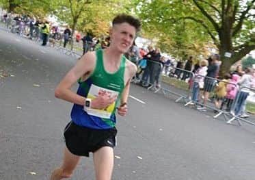 Dylan George, who spearheaded Mansfield Harriers challenge.
