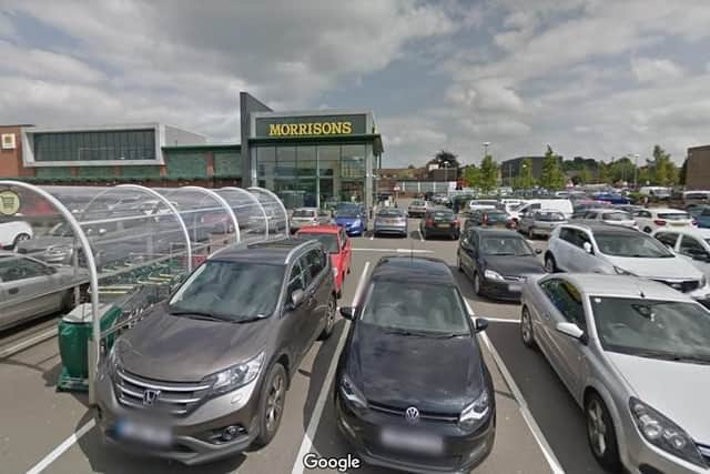 The car park which will be affected.