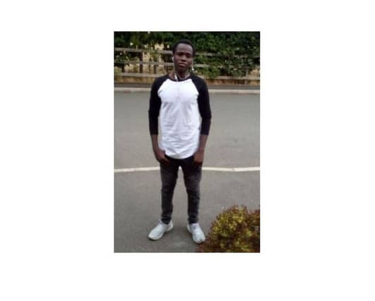 Diejo was last seen on Saturday. Photo: Notts Police