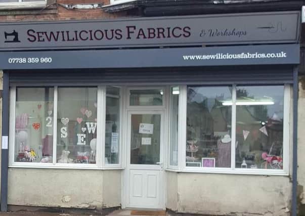 The Sewilicious Fabrics shop in Sutton.