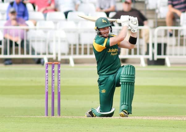 Riki Wessels, who has left Nottinghamshire to join Worcestershire. (PHOTO BY: Jason Chadwick)