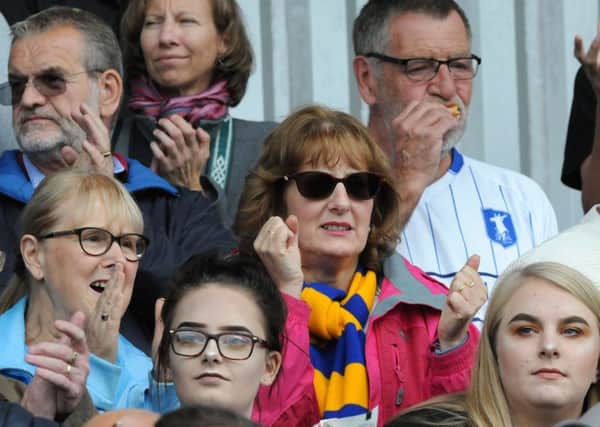 Stags v Exeter fans gallery.