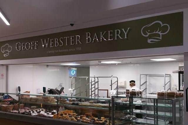 Geoff Webster Bakery, in Idlewells Indoor Market.