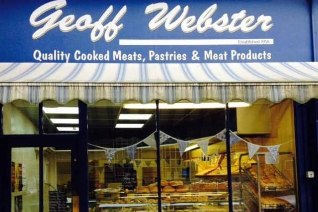 Geoff Webster store, on Church Street, Mansfield