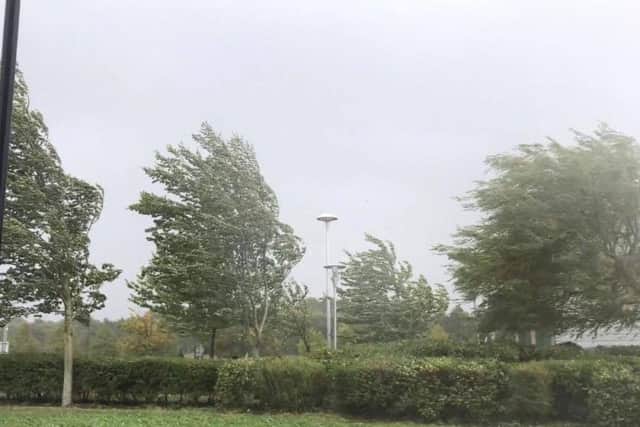 Storm Ali hits the UK.