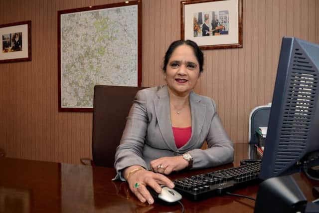 Dame Asha Khemka, college principal and chief executive. Picture: Rachel Atkins.
